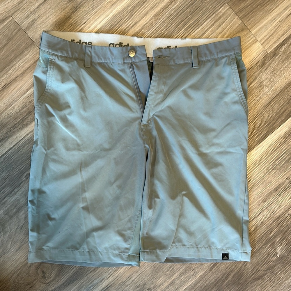 Men’s adidas gold shorts